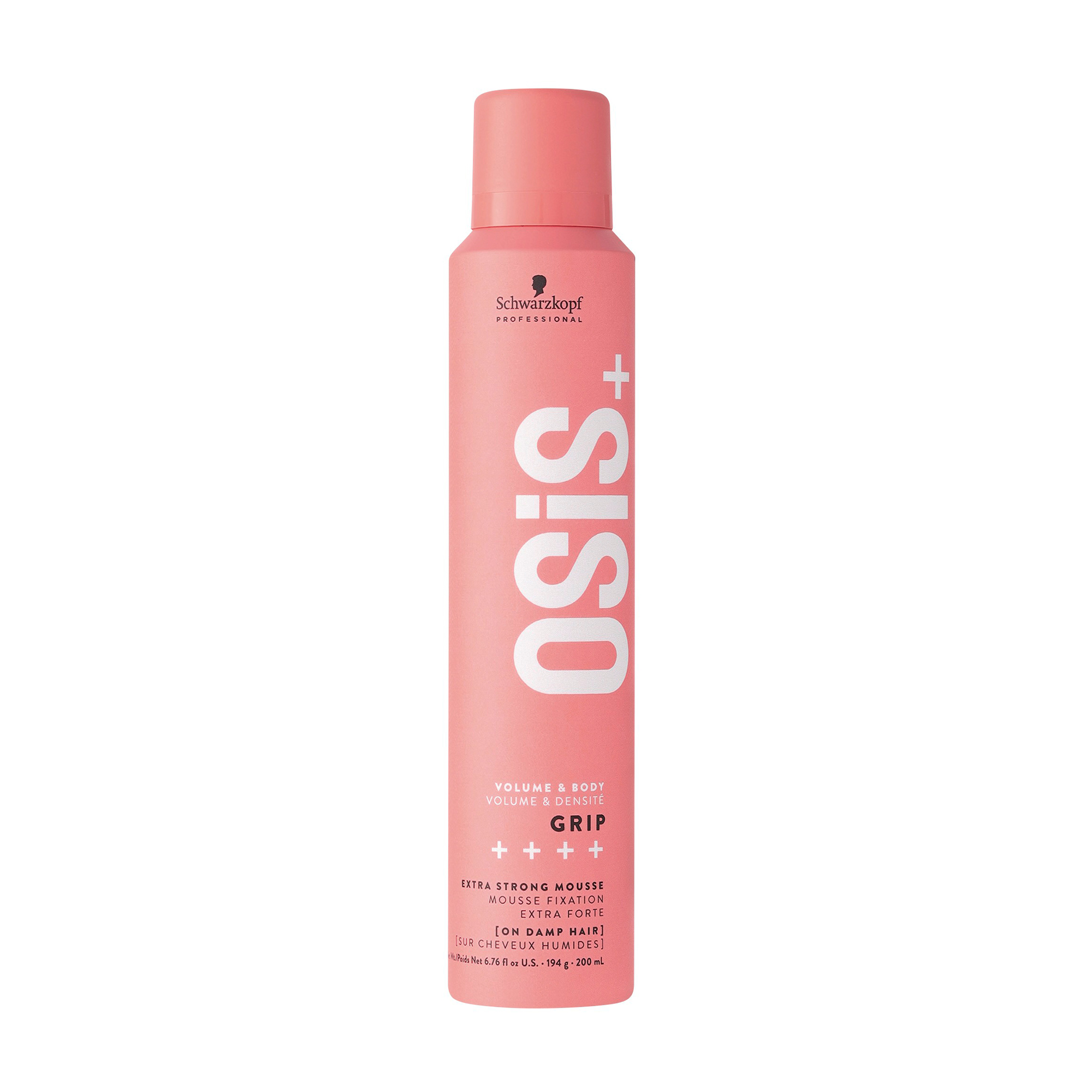 Мус для укладання волосся Schwarzkopf Professional Osis+ Grip Mousse екстрасильної фіксації, 200 мл